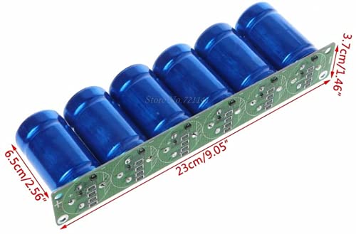 6Pcs 2.7V 500F Super Capacitor with Protection Board I11116