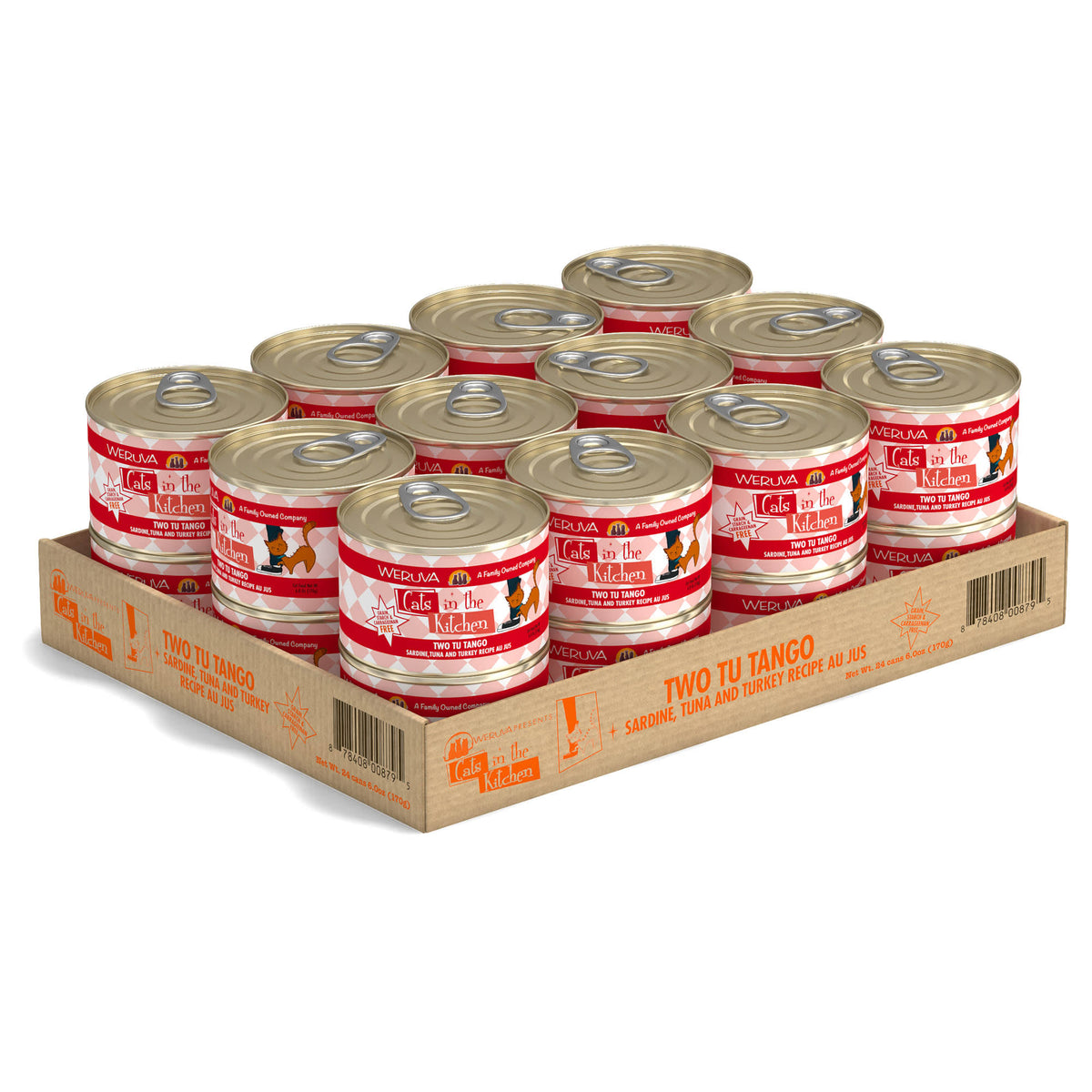 Canned Cat Food 6 oz Case of 24 I270