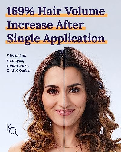 Volumizing Hair Products Set for Thinning Hair - Thickening Shampoo and Conditioner, Follicle Booster Hair Serum, Volumizing Spray F15517