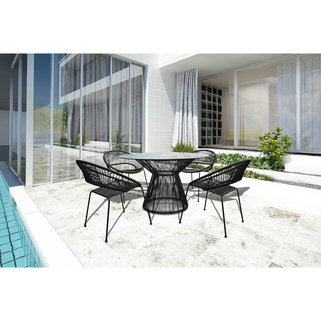 White Lightning Dining Table P30162