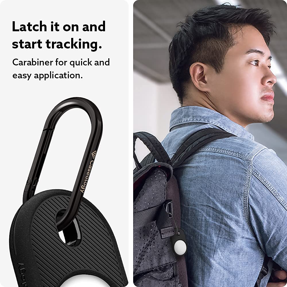 Matte Black AirTag Case O10996