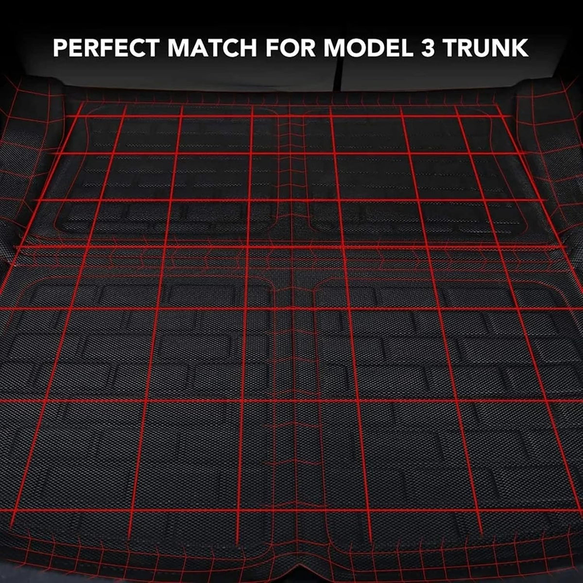 3D Cargo Liner Rear Trunk Mat H194