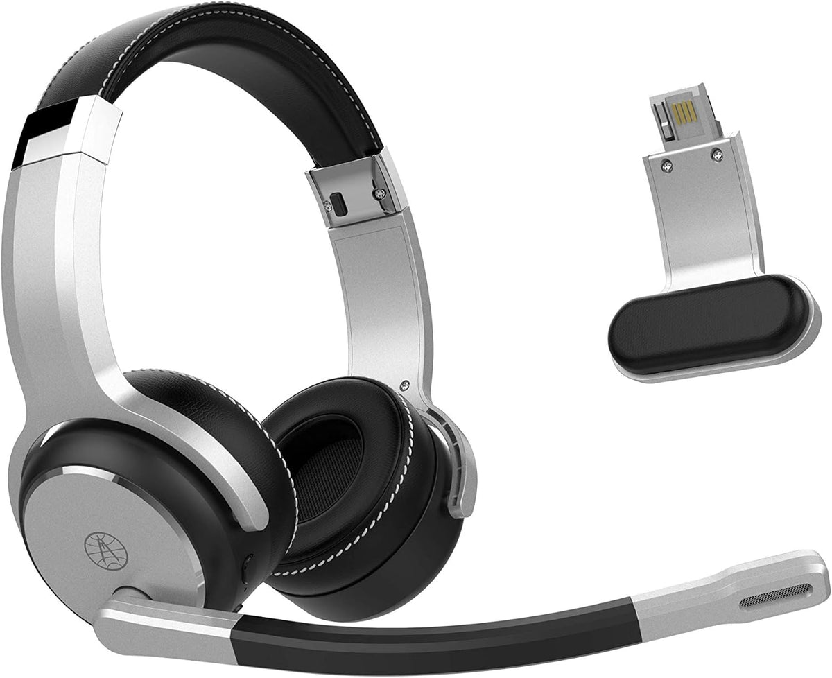 2-in-1 Bluetooth Headphone/Headset with Active Noise Cancellation E38142