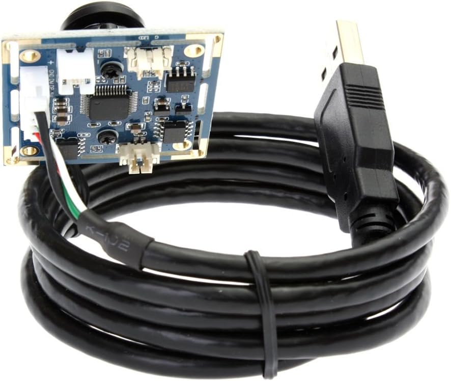 170degree Fisheye Wide Angle USB Camera Module with 640x480 Resolution W7605