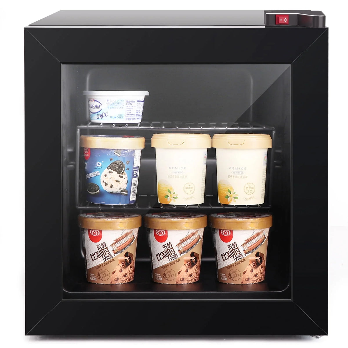 1.1 Cu Ft Countertop Glass Door Freezer T6049