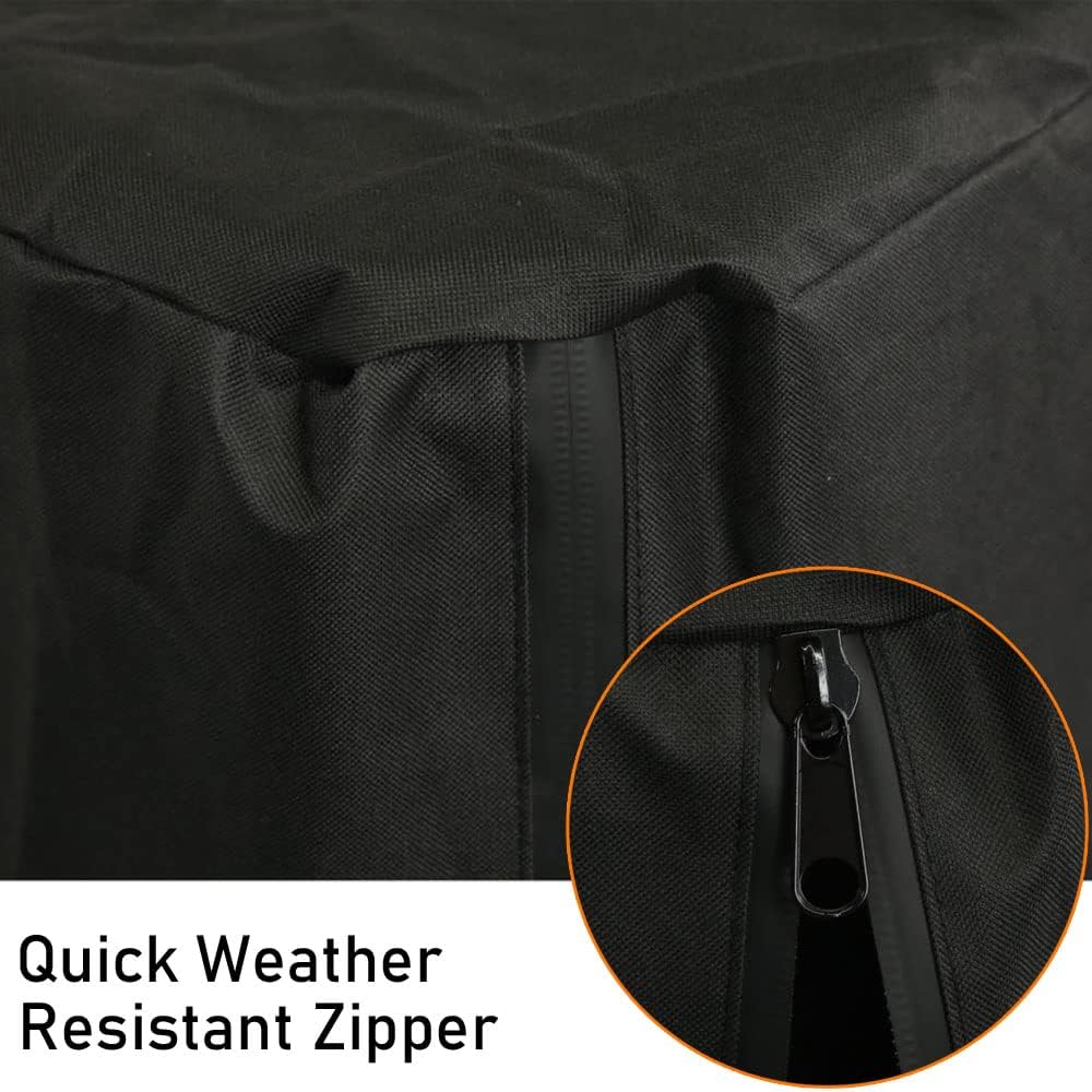 600D Heavy Duty Weather Resistant Waterproof Grill Cover Pack of 2 M61361