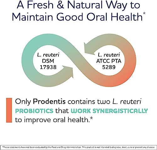 30 Mint-Flavored Oral Probiotics Lozenges T6647