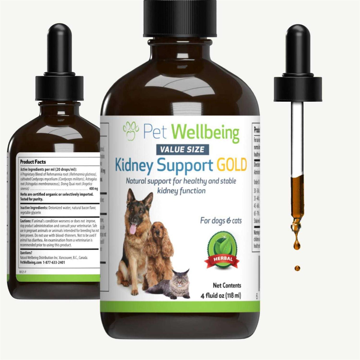 Kidney Support Gold for Dogs Q694