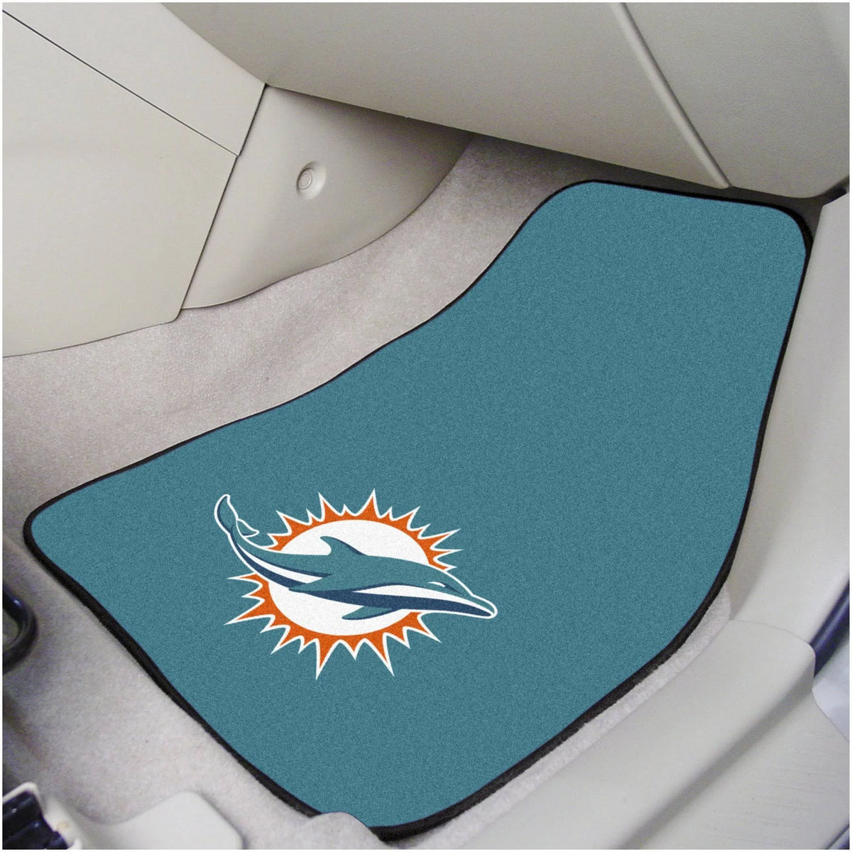2-pc Set of Carpet Car Mats W808