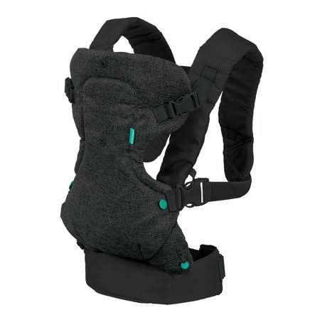 4-in-1 Convertible Ergonomic Baby Carrier 8-32 lbs Black D535708