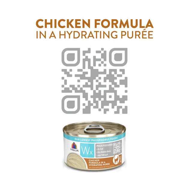 Chicken in Hydrating Puree Cat Food D458