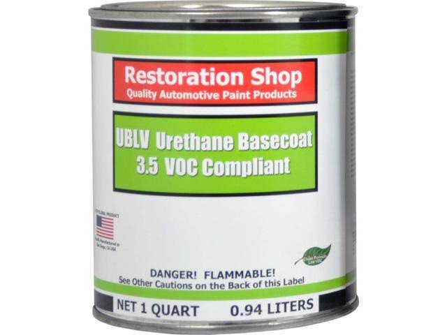 Silver Aqua Metallic 1 Quart Low VOC Urethane Basecoat Car Auto Body Paint I702