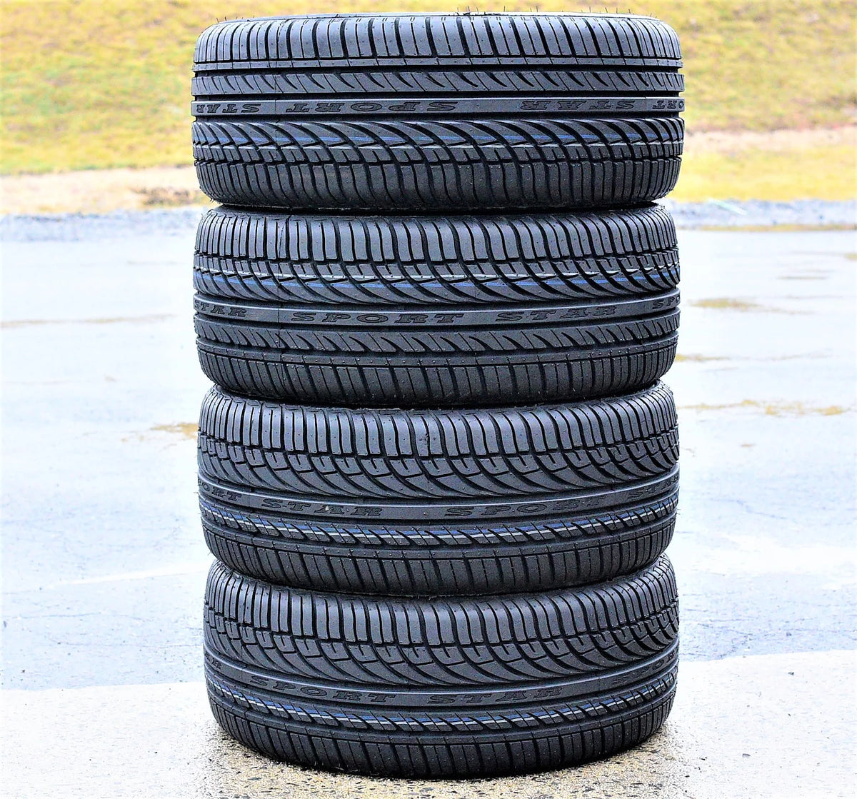 Set of 4 235/55R17 High Performance Tires N6404