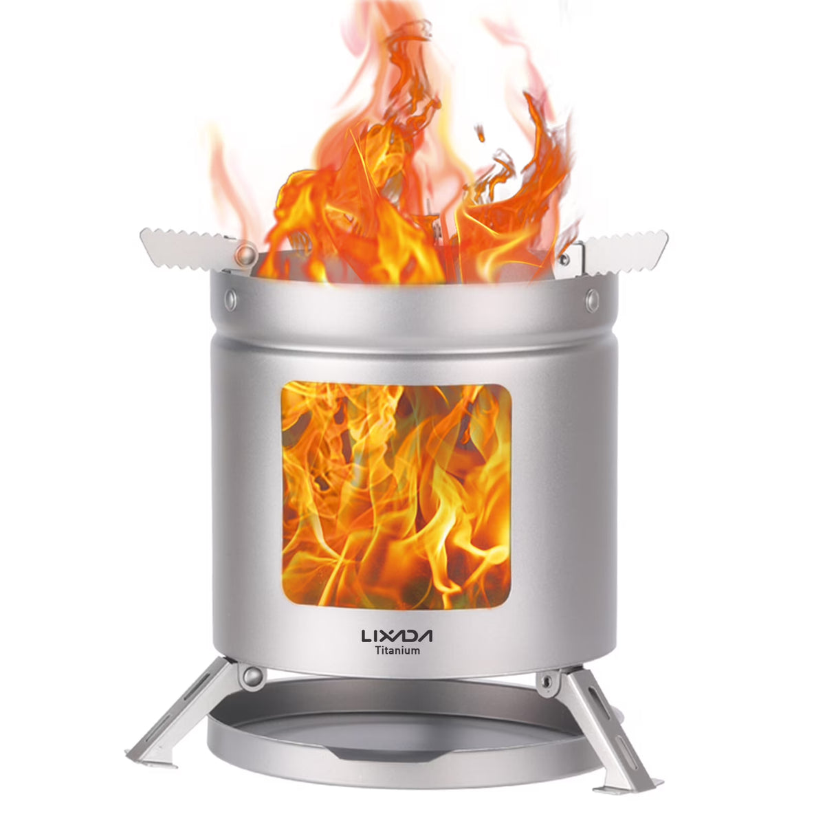 Ultralight Folding Titanium Firewood Stove G814724
