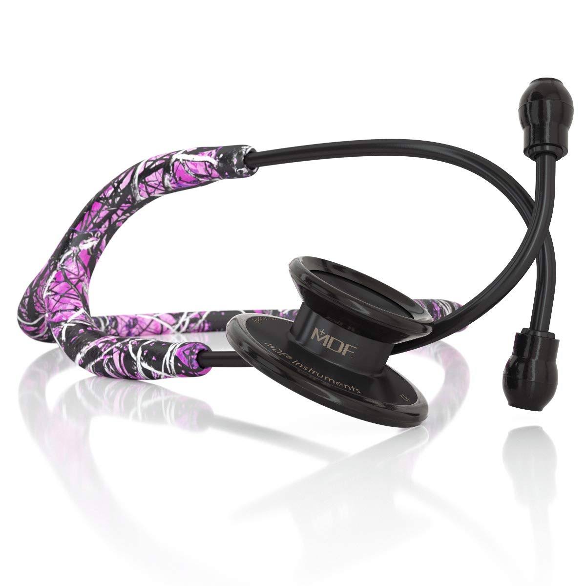 Black and Pink Camo Stethoscope Z76266