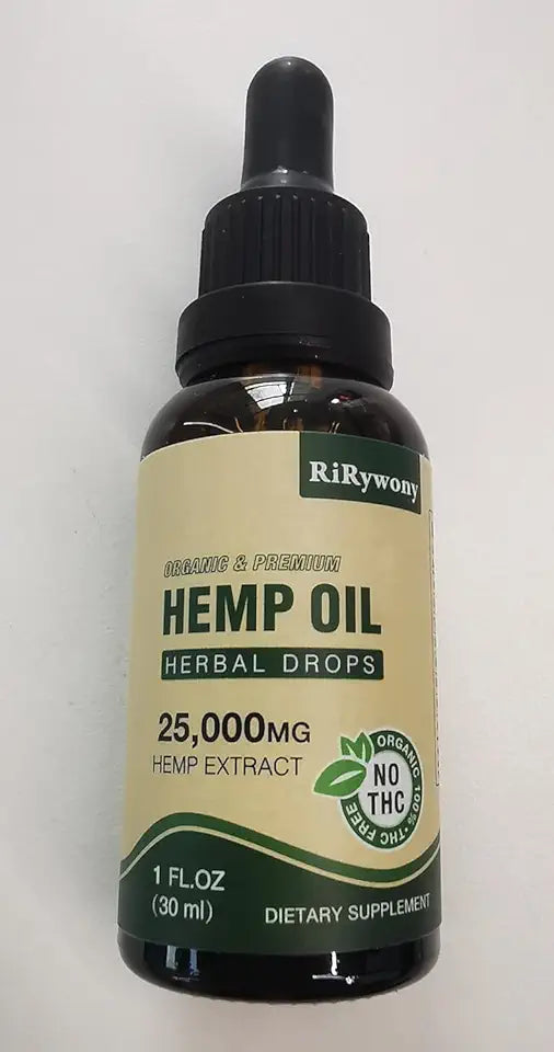 Hemp Oil Drops Natural Omega 3 6 9 V13251