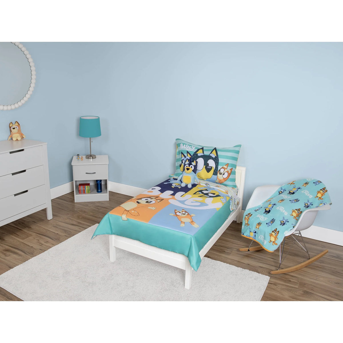 Toddler 5pc Bedding Set with Blanket Q44455