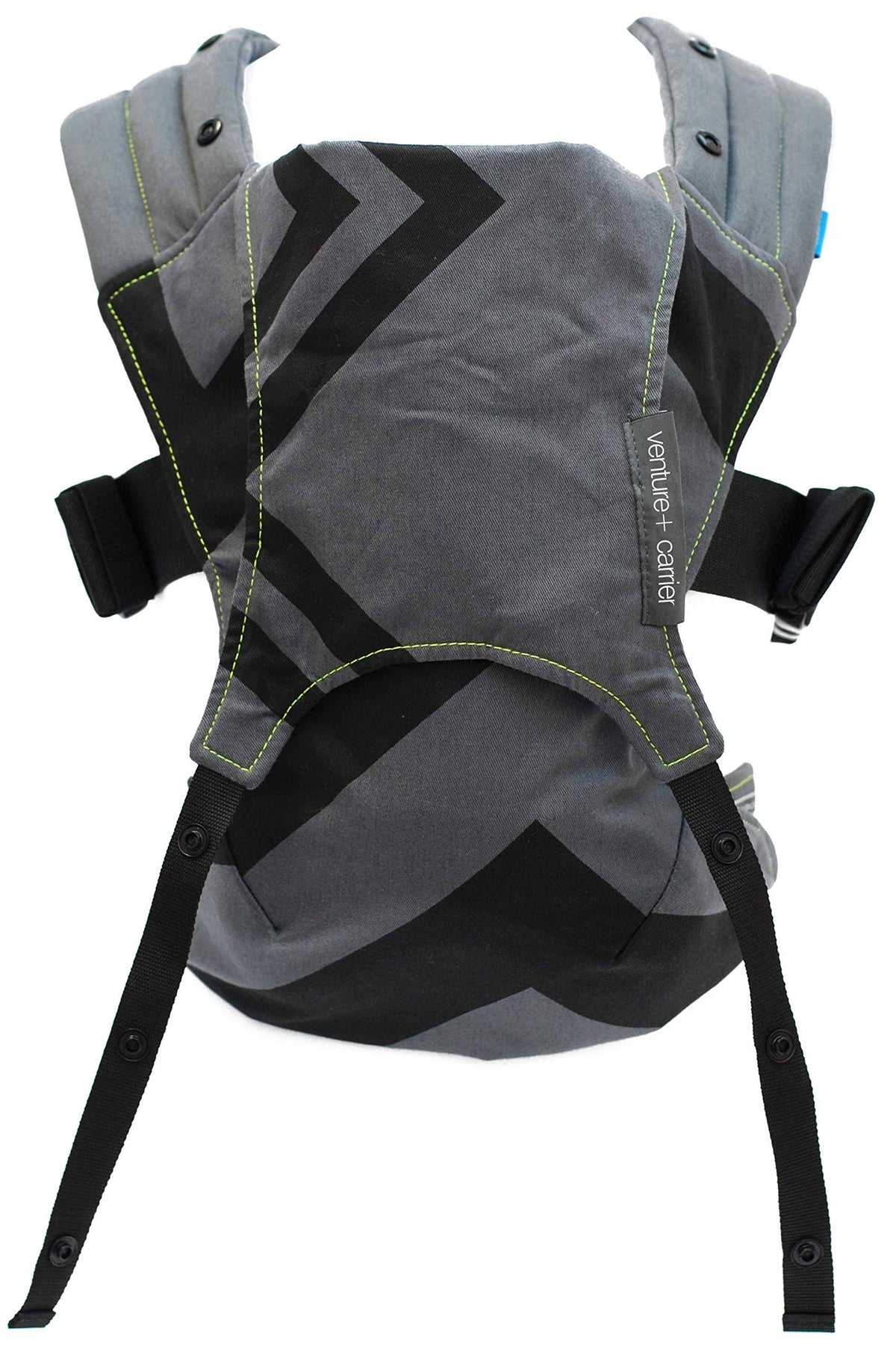 2 in 1 Toddler Carrier Charcoal Grey Black Zigzag K2514