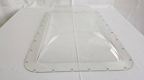 18 x 26 OD Clear Polycarbonate RV Skylight I9129