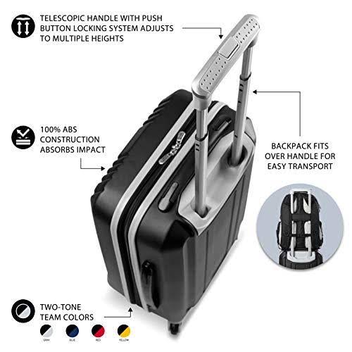 Black 2-Piece Luggage Set K436093
