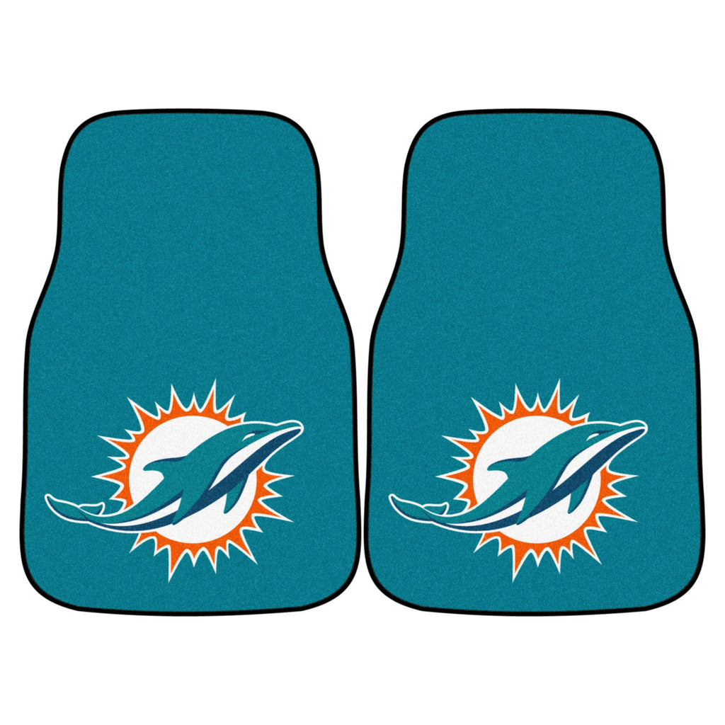2-pc Set of Carpet Car Mats W808