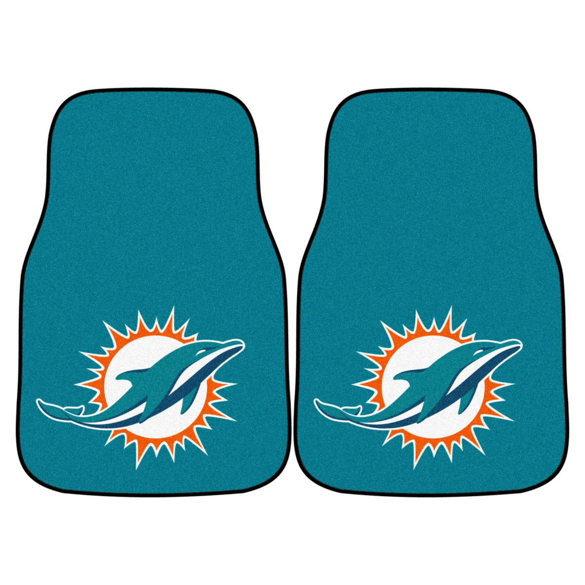 2-pc Set of Carpet Car Mats W808