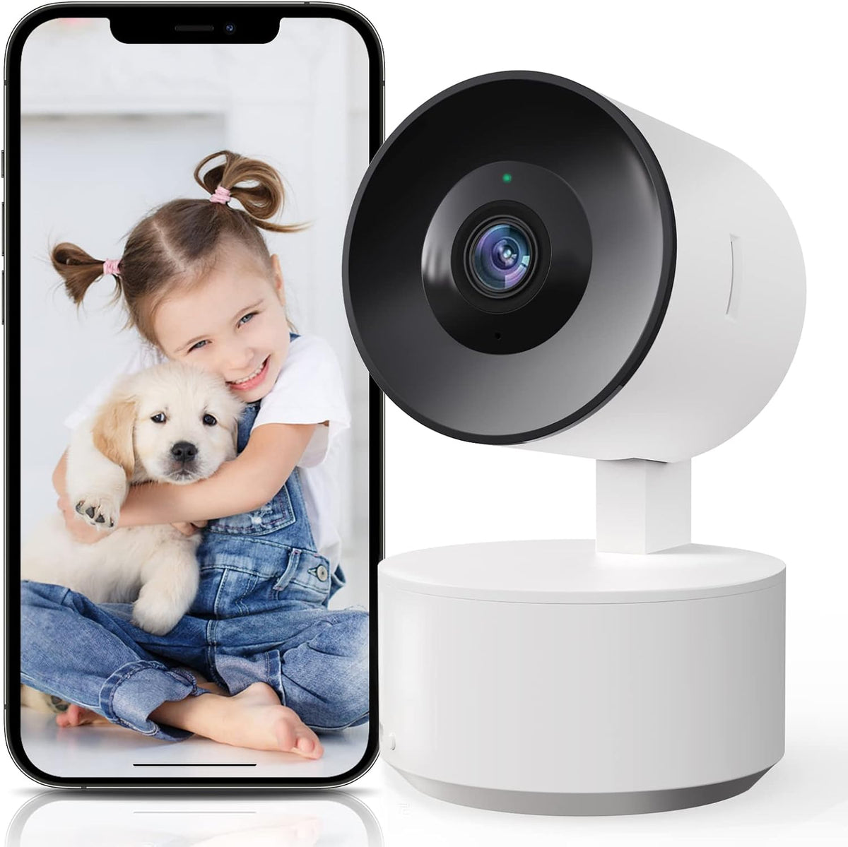 Indoor WiFi Security Camera with Infrared Night Vision and Motion Tracking R54987
