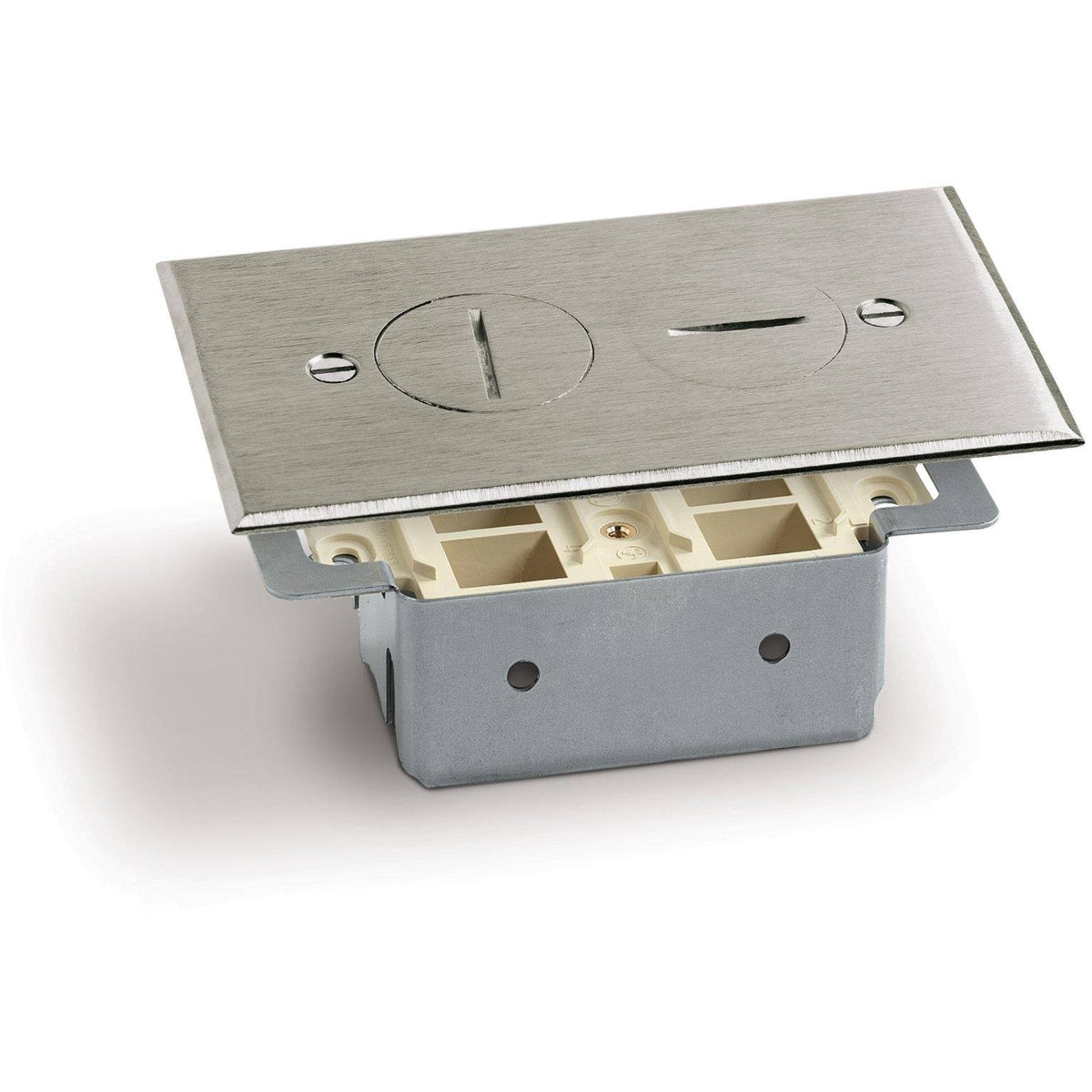 Floor Box Cover Adjustable Duplex U6426