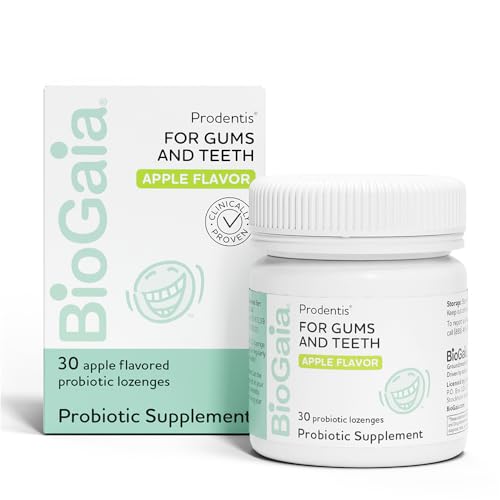 30 Mint-Flavored Oral Probiotics Lozenges T6647