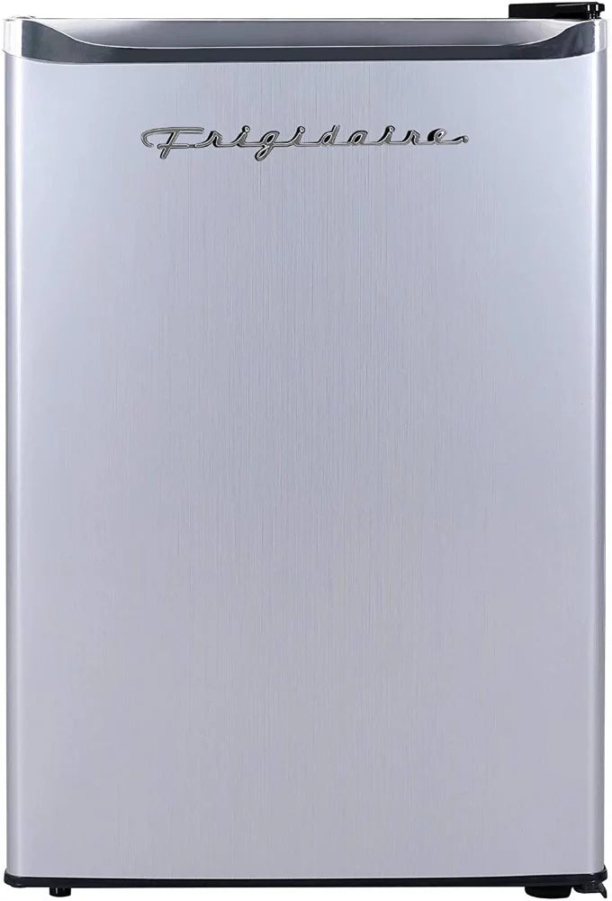 2.5-Cu. ft. Compact Retro Stainless Steel Refrigerator U6455