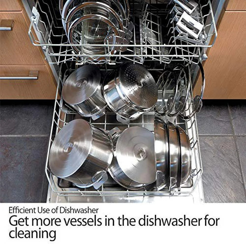 White 6 Pc Cookware Set J451