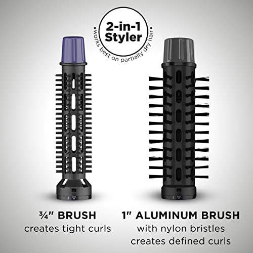 2-in-1 Hot Air Styling Curl Brush Z1958