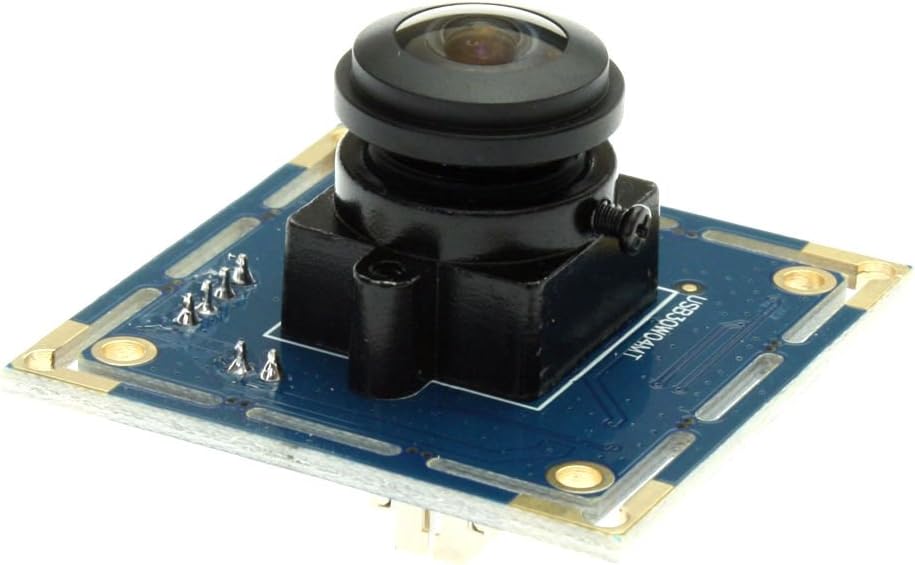 170degree Fisheye Wide Angle USB Camera Module with 640x480 Resolution W7605