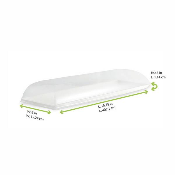 Rectangular Sugarcane Tray Pack of 100 M898416