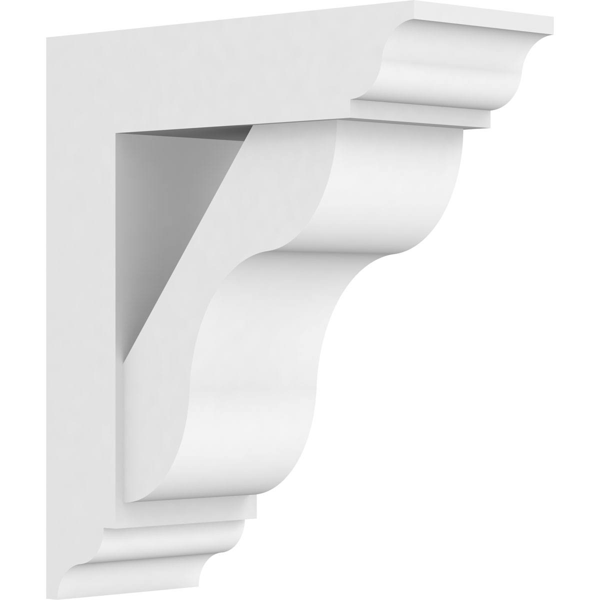 PVC Bracket with Traditional Ends W6687
