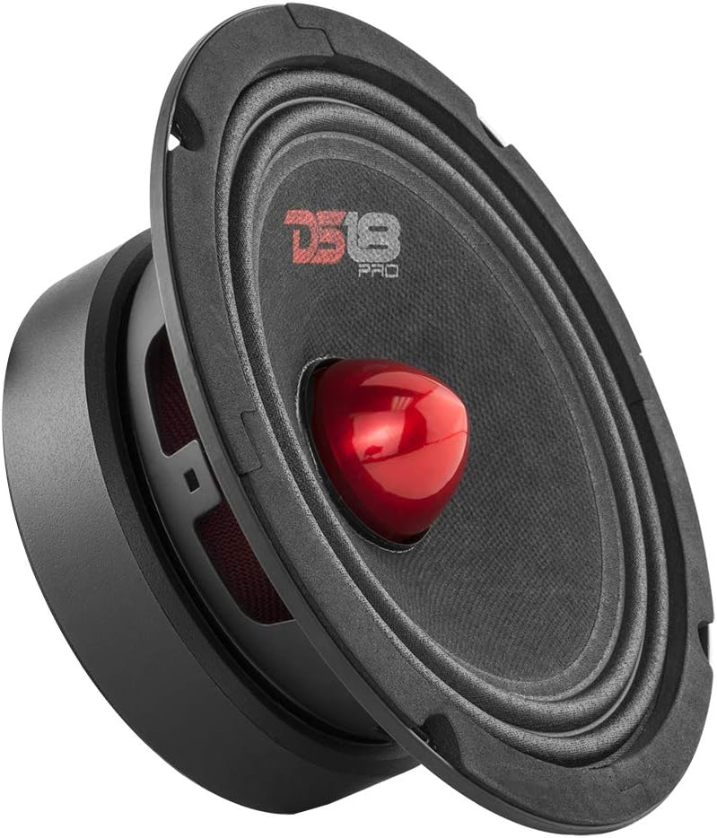 6.5 Midrange Sealed Back 8 Ohms Car Speakers Pack of 2 T584
