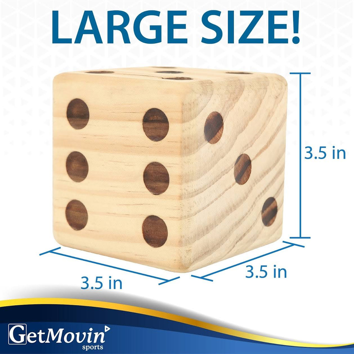 Giant Dice Set with Roll Bucket and Scorecard U712573