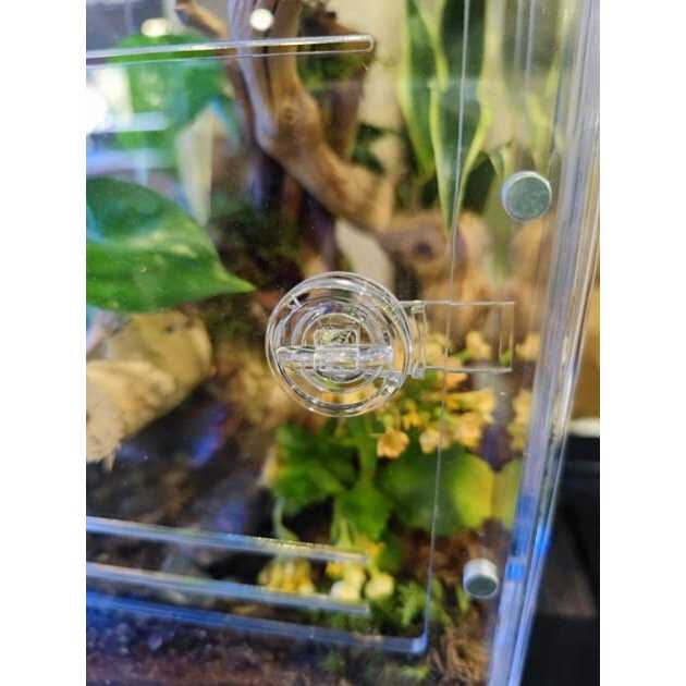 Acrylic Reptile Enclosure Front-Opening 8x8x12 E23741