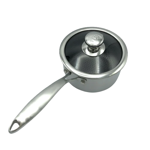16cm Sauce Pan with Glass Lid N2977