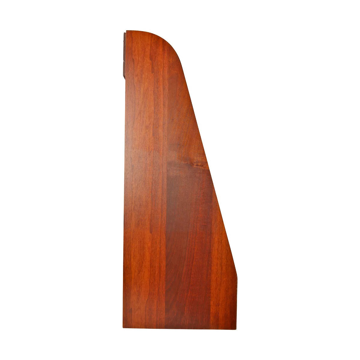 Cherry Stain Hardwood Computer Desk Shelf V507669