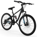 26'' Mountain Bikes 21 Speeds Double Disc Brake Gray I73383