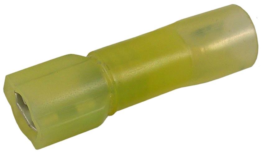12-10 AWG Fully Insulated Quick Connects, 100 per Package N23958