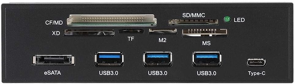 Internal Card Reader Media Dashboard Desktop Front Panel Q506