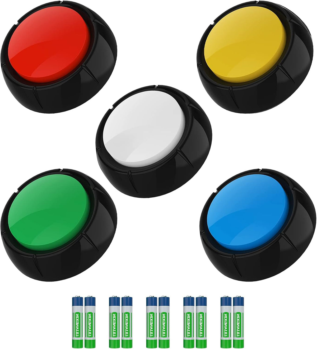 5 pcs Voice Recordable Dog Training Buttons B39614