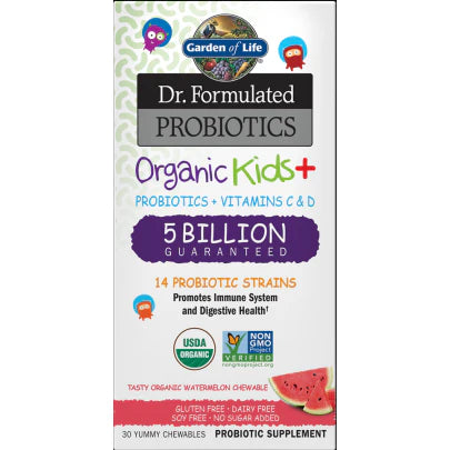 Organic Kids Probiotics Water 30 chews N56181