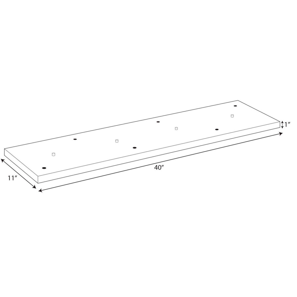 40 inch Canopy Graphite B763858