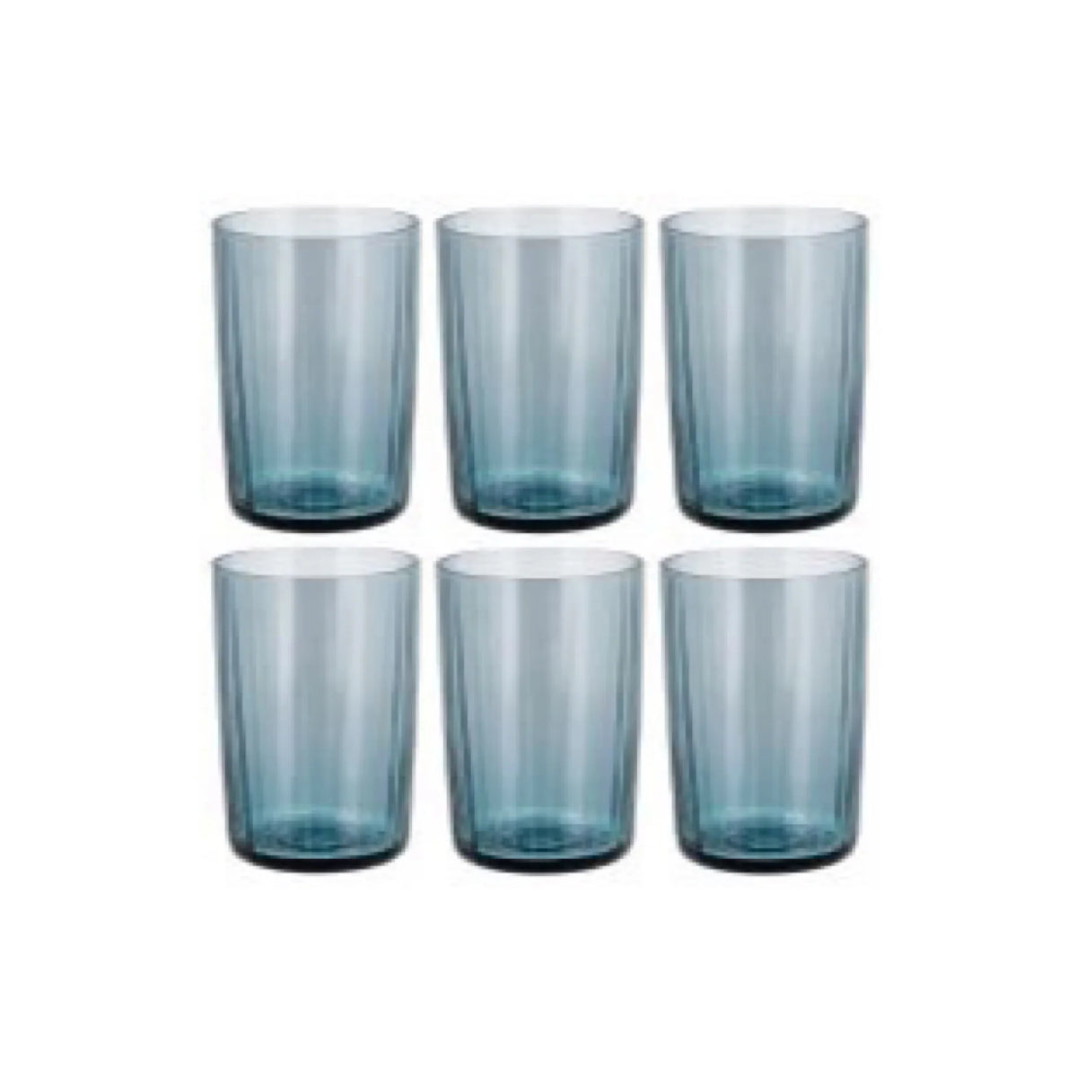 Blue Tumbler Set of 6 D861