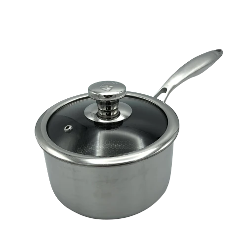 16cm Sauce Pan with Glass Lid N2977