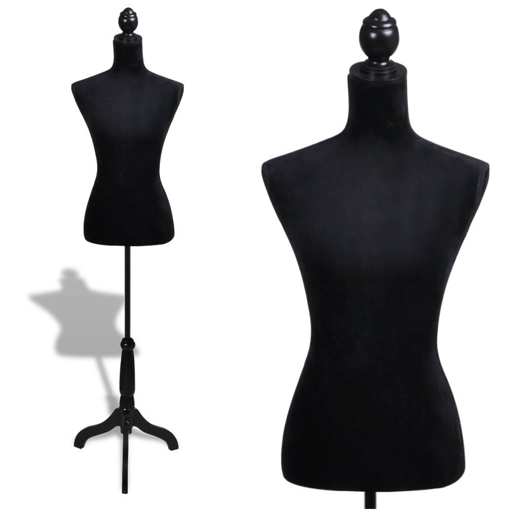 Black Female Mannequin Dress Form T318