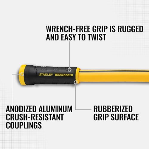 50' x 5/8" Yellow Water Hose H6625